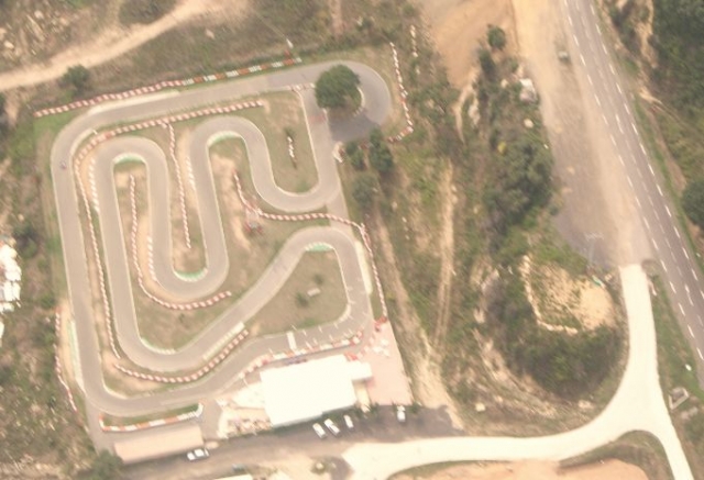  Vista de el rastro desde el cielo